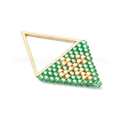 Glass Seed Beaded Pendants&nbsp;PALLOY-MZ00896