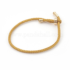 Couple Adjustable Nylon Cord Bracelets&nbsp;BJEW-F362-B-G