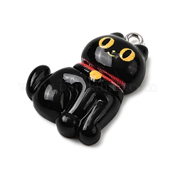 Halloween Opaque Resin Pendants&nbsp;CRES-D314-01P-03