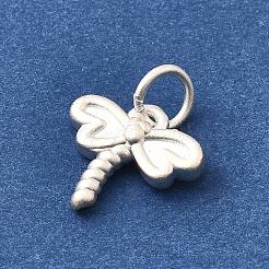Fine Silver Dragonfly Charms with Jump Rings&nbsp;LS-STER-I022-01S