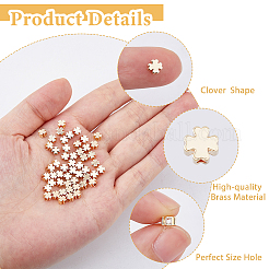 50Pcs Brass Spacer Beads&nbsp;KK-HS0015-27