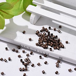 Brass Crimp Beads&nbsp;X-KK-S069-R-LF