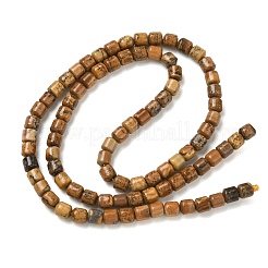 Natural Picture Jasper Beads Strands&nbsp;GG-CBAC70A-A04