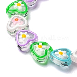 Transparent Glass Beads Strands&nbsp;LAMP-A154-03H