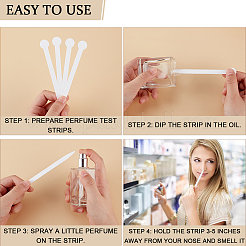 200Pcs Perfume Paper Test Strips&nbsp;AJEW-CP0007-82B
