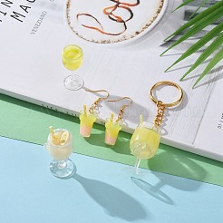 16Pcs 4 Style Imitation Juice Goblet Draft Beer Pendants&nbsp;CRES-ZZ0001-01