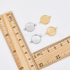 DIY Blank Dome Flat Round Link Bracelet Making Kit&nbsp;DIY-UN0004-53
