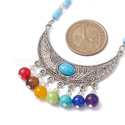 Gemstone Pendant Necklaces&nbsp;NJEW-MZ00032