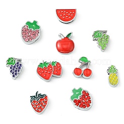 40Pcs 10 Styles Alloy Enamel Beads&nbsp;FIND-CJ0004-57