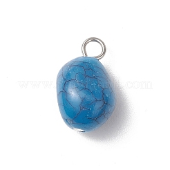 Crackle Opaque Acrylic Beads&nbsp;PALLOY-JF03800-02
