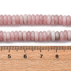 Natural Pink Opal Beads Strands&nbsp;G-L624-H06-6x2mm