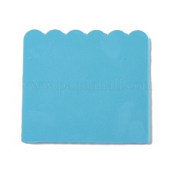 DIY Flat Round with Flower Pattern Pendant Food Grade Silicone Molds&nbsp;DIY-G083-07