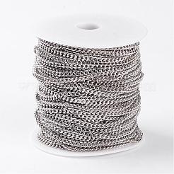 Iron Cuban Link Chains&nbsp;CH-R013-4.5x3mm-P