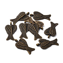 Tibetan Style Alloy Pendants&nbsp;TIBEP-A23255-AB-FF