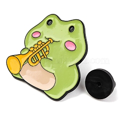 Cartoon Frog Enamel Pins&nbsp;JEWB-S033-02D