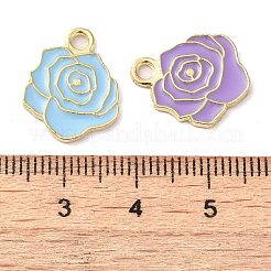 Alloy Enamel Pendants&nbsp;ENAM-Q507-06G