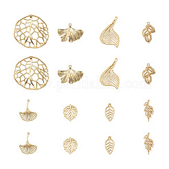 32Pcs 8 Style Alloy Jewelry Pendants&nbsp;FIND-PJ0001-04