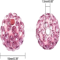 Pave Disco Ball Beads&nbsp;RB-PH0008-30B