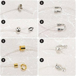 DIY Brass & Alloy & Iron Jewelry Making Finding Kits&nbsp;DIY-SP0003-21