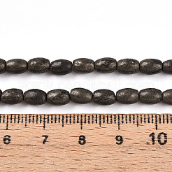Natural Pyrite Beads Strands&nbsp;G-N346-02A-01