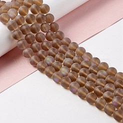 Synthetic Moonstone Beads Strands&nbsp;G-E573-01C-07