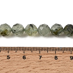 Natural Prehnite Beads Strands&nbsp;G-G457-8mm-03F-02