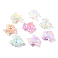 UV Plating Opaque Acrylic Beads&nbsp;MACR-K361-09
