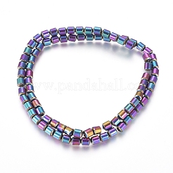 Magnetic Synthetic Hematite Beads Strands&nbsp;G-G826-05E-4mm