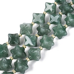 Natural Green Aventurine Beads Strands&nbsp;G-Q608-07A-04