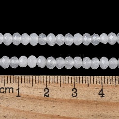 Natural Malaysia Jade Rondelle Beads Strands&nbsp;X-G-E316-2x4mm-63