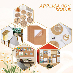 24Pcs Cork Insulation Sheets&nbsp;DIY-BC0015-59