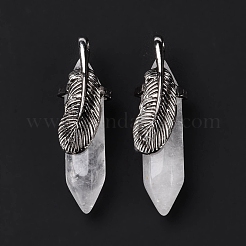 Natural Quartz Crystal Pendants&nbsp;G-E059-04AS-07