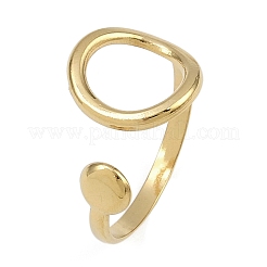 304 Stainless Steel Cuff Rings&nbsp;RJEW-D332-05G