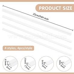 16Pcs 4 Styles PLA Decorative Lines for Dollhouse&nbsp;DIY-FG0010-35