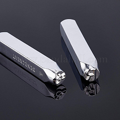 Iron Metal Stamps Set&nbsp;AJEW-BC0005-92