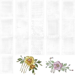 32Pcs 16 Styles Paper Ancient Hairpin for DIY Tool Material&nbsp;DIY-PH0023-46