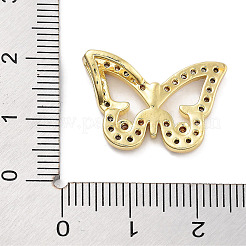 Rack Plating Brass Micro Pave Cubic Zirconia Pendants&nbsp;KK-Z071-79G-02