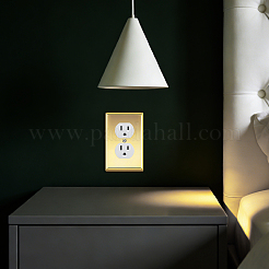ABS Plastic Receptacle Outlet Wall Plate&nbsp;AJEW-WH0410-464A-01