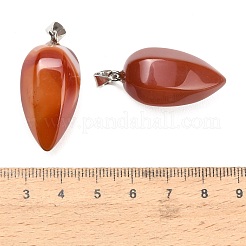 Natural Red Agate Pendants&nbsp;GG-K002-16T