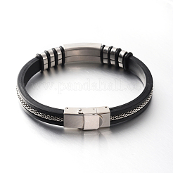 Leather Bracelets&nbsp;BJEW-M102-02