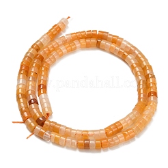 Natural Topaz Jade Beads Strands&nbsp;G-Z110-A26-2x4mm