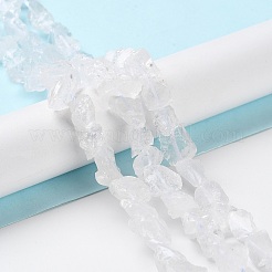 Raw Rough Natural Crystal Quartz Beads Strands&nbsp;G-B065-C12