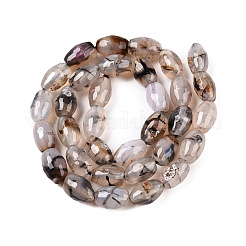 Natural Dragon Veins Agate Beads Strands&nbsp;G-T138-180K