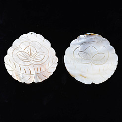 Natural Freshwater Shell Big Pendants&nbsp;SHEL-S276-160