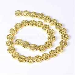 Electroplate Non-magnetic Synthetic Hematite Bead Strands&nbsp;G-Q465-08G