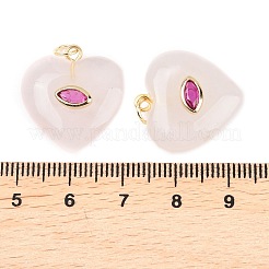 Natural Rose Quartz Pendants&nbsp;G-Z134-04C