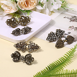 7 Bags 7 Styles Alloy Buttons Sets&nbsp;AJEW-ME0001-28