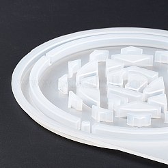 Meditation Yoga Pendants Cup Mat Silicone Molds&nbsp;DIY-B056-02B