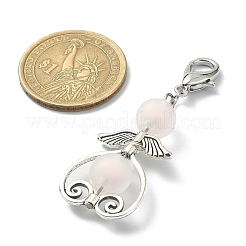 Transparent Frosted Acrylic Pendant Decorations&nbsp;HJEW-JM01114