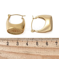 304 Stainless Steel Hoop Earrings For Women&nbsp;EJEW-Z090-02G